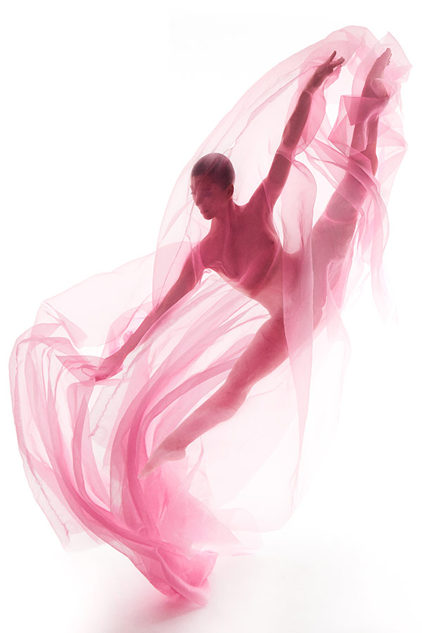 Fine Art Nude Dancer with Fabric - Lindsay Adler Photography