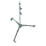 Avenger 3-Section 2-Riser Roller Stand 29 with Low Base, 26.5 Lbs Capacity, 114.2" Max Height, Chrome-Plated