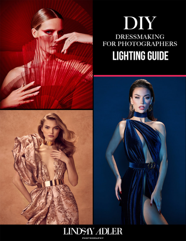 DIY Dress Making for Photographers - Lighting Guide - Lindsay Adler
